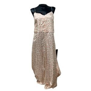 La Prestic Ouiston Petula Slip Dress in Rose Ecru Panther 1 S